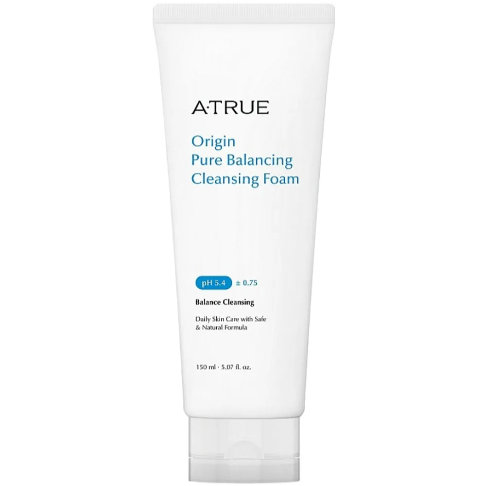 Балансувальна очищувальна піна для обличчя - A-True Origin Pure Balancing Cleansing Foam