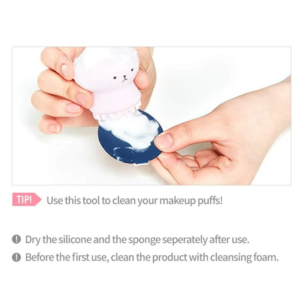 All in One Deep Pore Cleansing Sponge and Brush