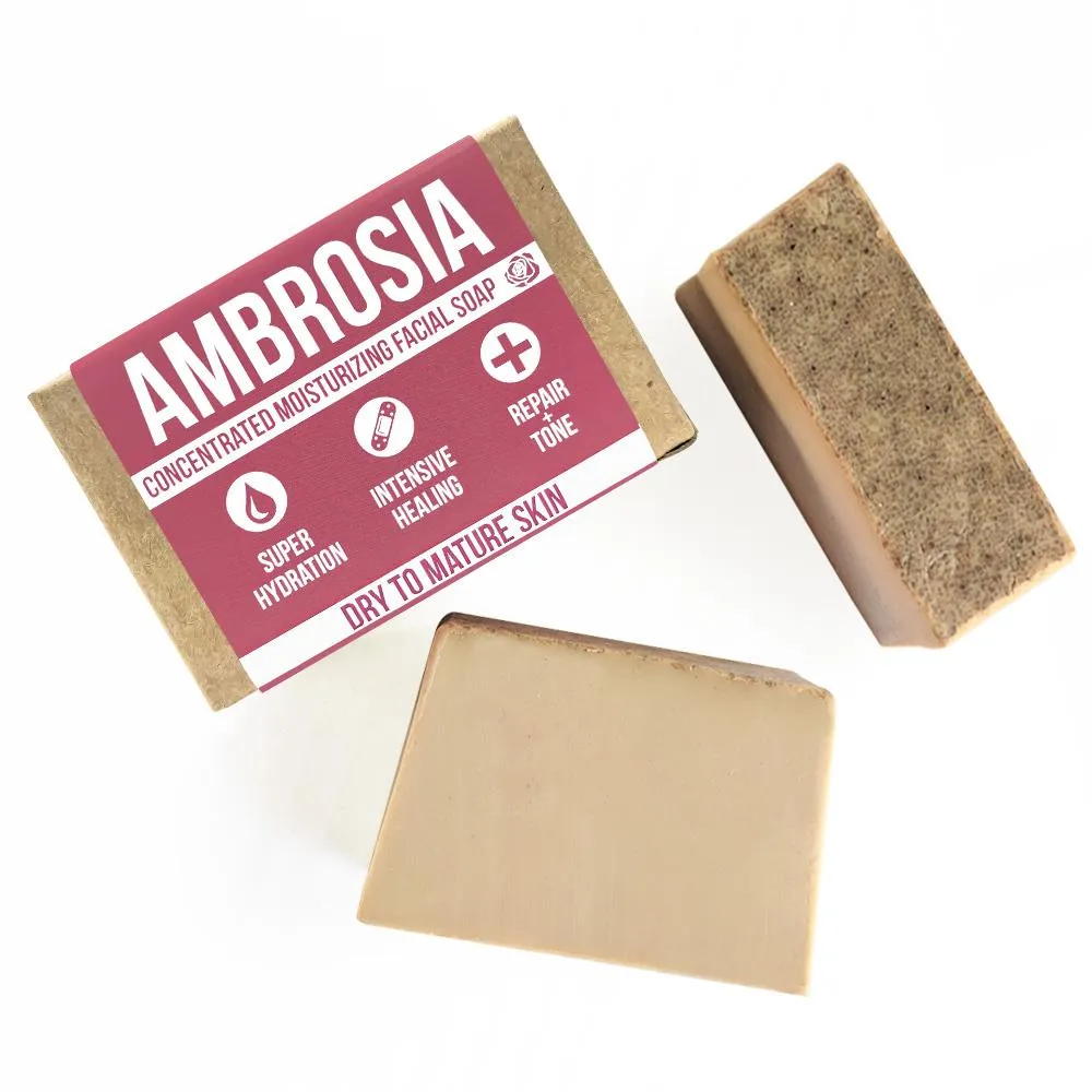 Ambrosia Moisturizing Facial Soap
