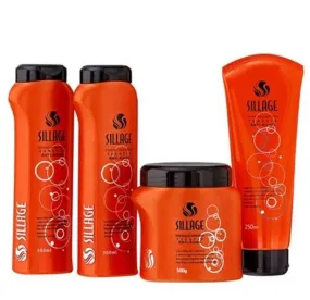 Anti-Aging Therapy Moisturizing Repairing Safflower Oil Kit 4 Products - Sillage