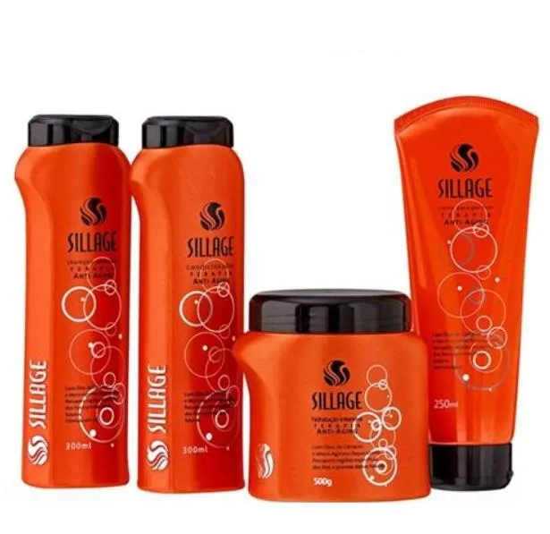 Anti-Aging Therapy Moisturizing Repairing Safflower Oil Kit 4 Products - Sillage