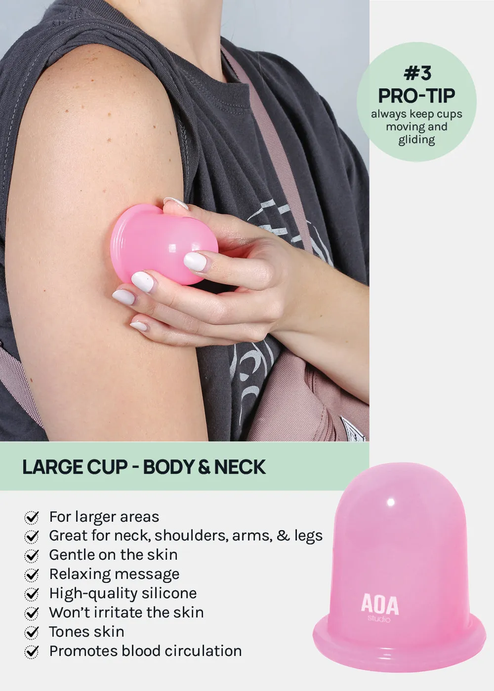 AOA Face and Body Cupping Tools