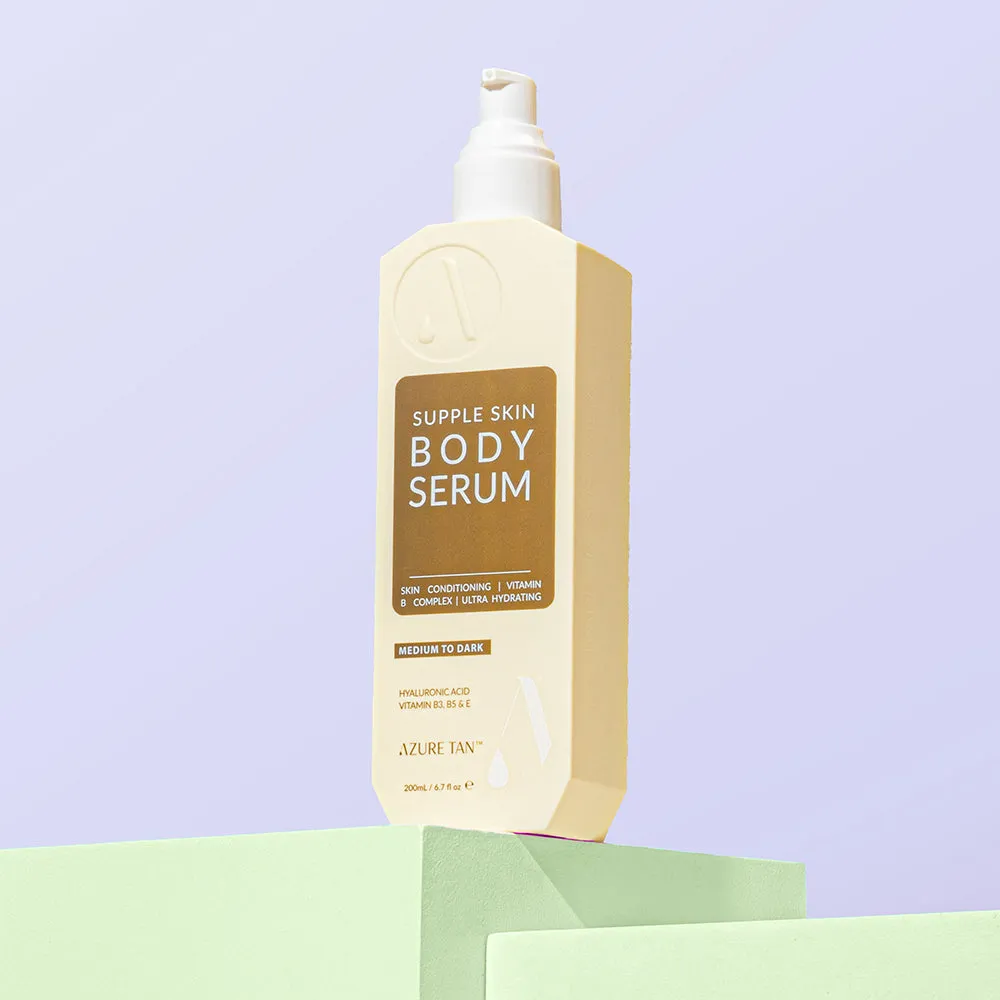 Azure Tan Supple Skin Body Tanning Serum - Medium/Dark