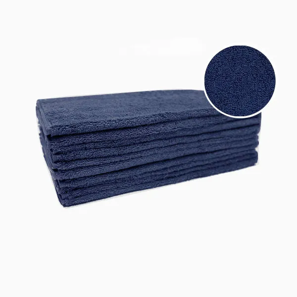Barneys Platinum Collection Commercial Facial / Hand Towel - Navy - 10 Pieces