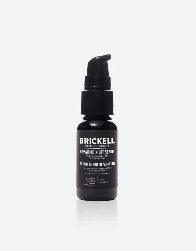Brickell Men's Products - Repairing Night Serum, 30ml