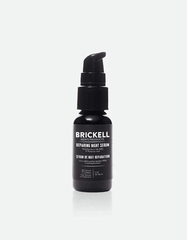 Brickell Men's Products - Repairing Night Serum, 30ml