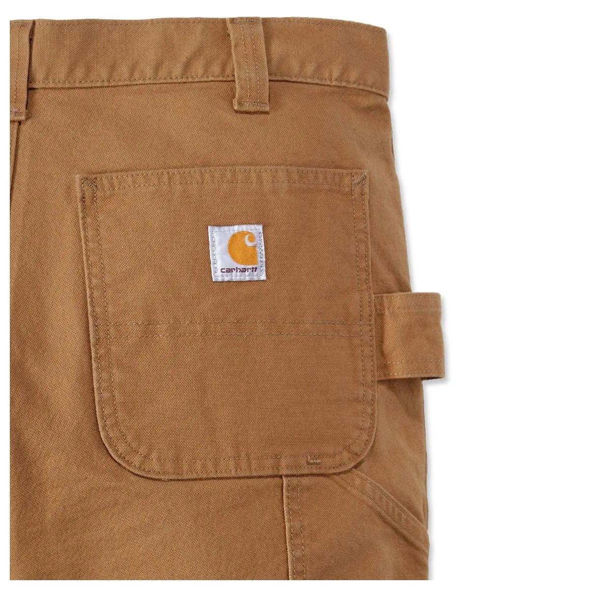 Carhartt&#x20;103340&#x20;Straight&#x20;Fit&#x20;Stretch&#x20;Duck&#x20;Double&#x20;Front&#x20;-&#x20;C.&#x20;Brown
