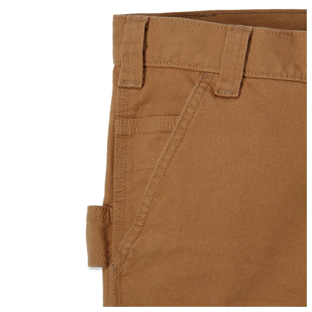 Carhartt&#x20;103340&#x20;Straight&#x20;Fit&#x20;Stretch&#x20;Duck&#x20;Double&#x20;Front&#x20;-&#x20;C.&#x20;Brown