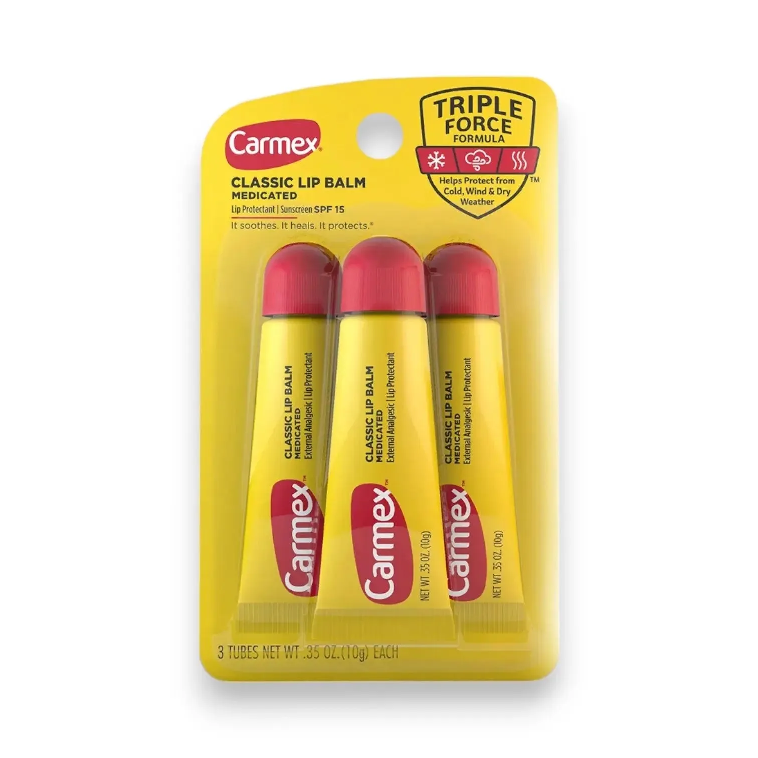 Carmex Classic Lip Balm Spf15 30g