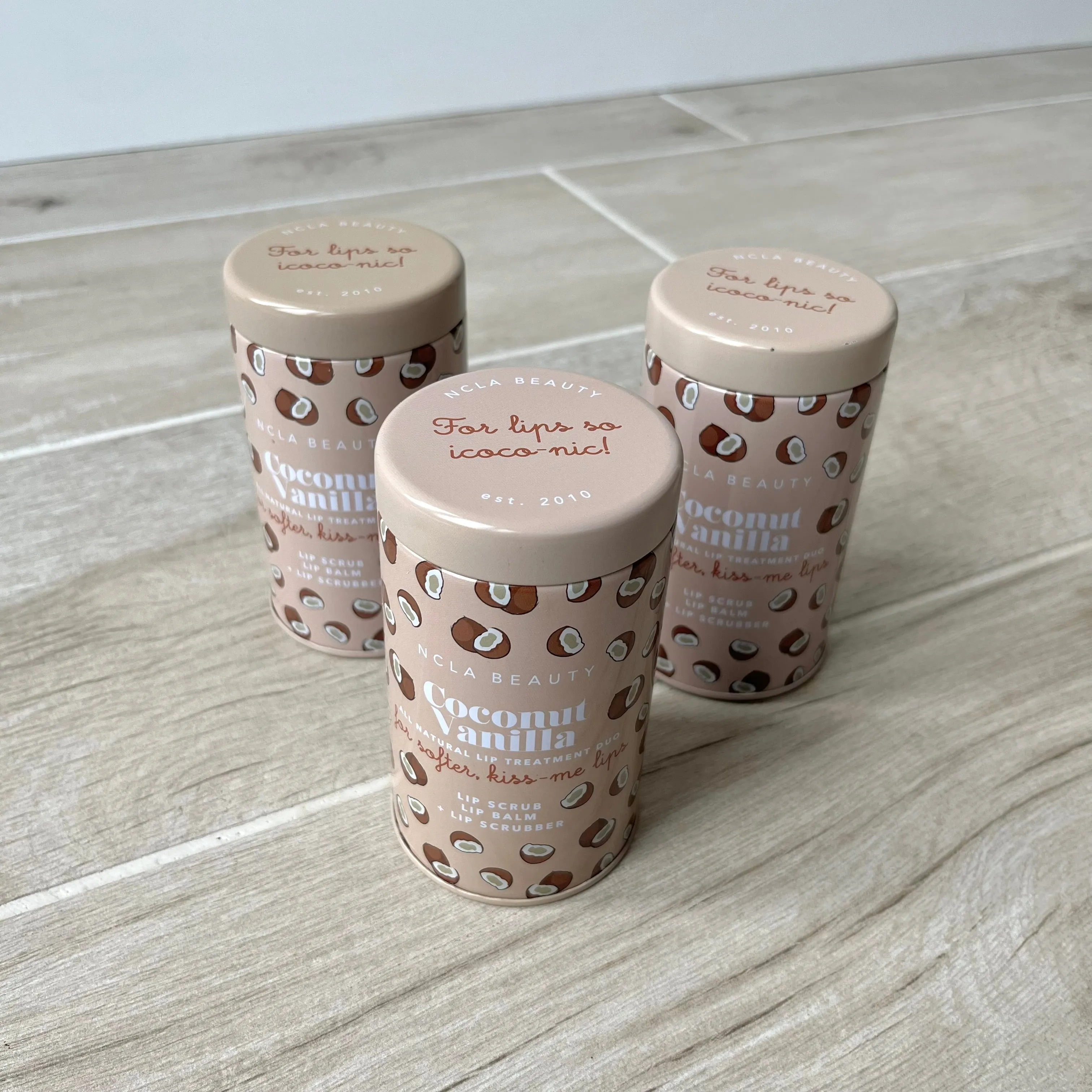 Coconut and Vanilla Lip Care Set