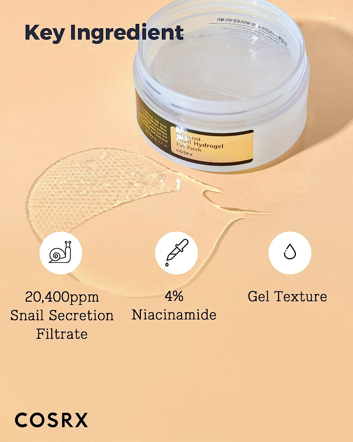 Cosrx Advanced Snail Hydrogel Eye Patch