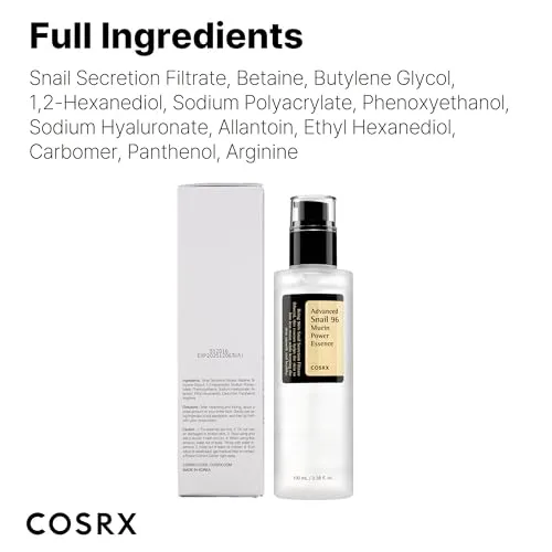 COSRX Snail Mucin 96% Power Repairing Essence