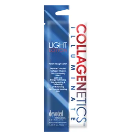 Devoted Creations Collagenetics Illuminate Light Lotion Packette .5 oz.