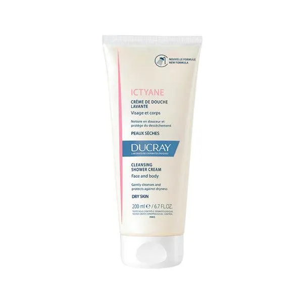 Ducray - Ictyane anti-dryness cleansing cream