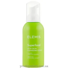 Elemis Superfood CICA Calm Cleansing Foam - Пінка-очищувач обличчя з екстрактом центели азіатської