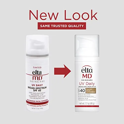 EltaMD UV Daily Tinted Sunscreen Zinc Oxide SPF 1.7 oz Pump