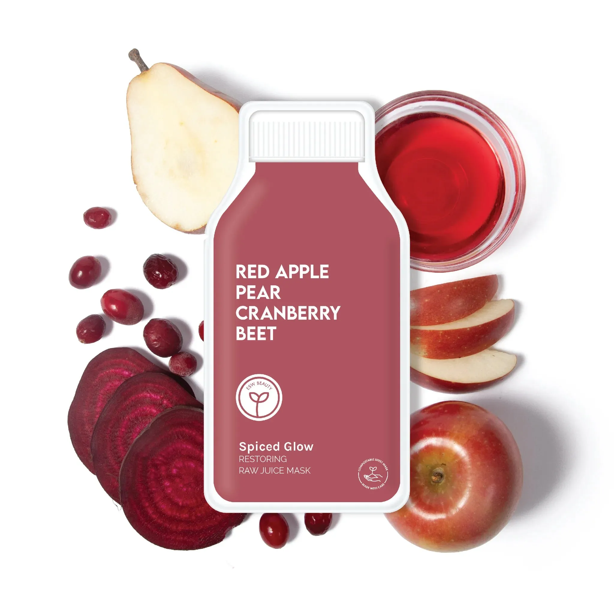 ESW Beauty Raw Juice Cleanse Sheet Masks Singles