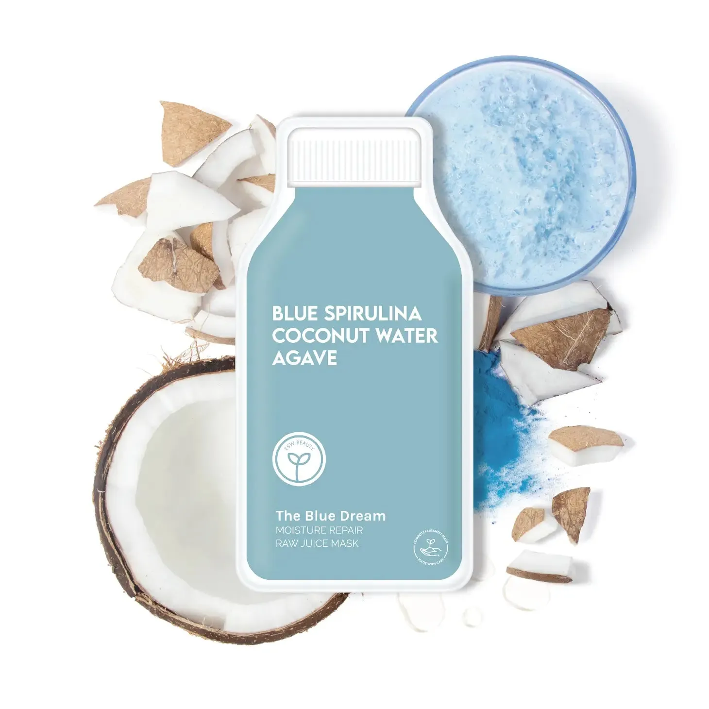 ESW Beauty Raw Juice Cleanse Sheet Masks Singles