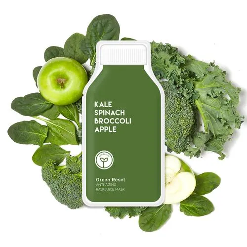 ESW Beauty Raw Juice Cleanse Sheet Masks Singles