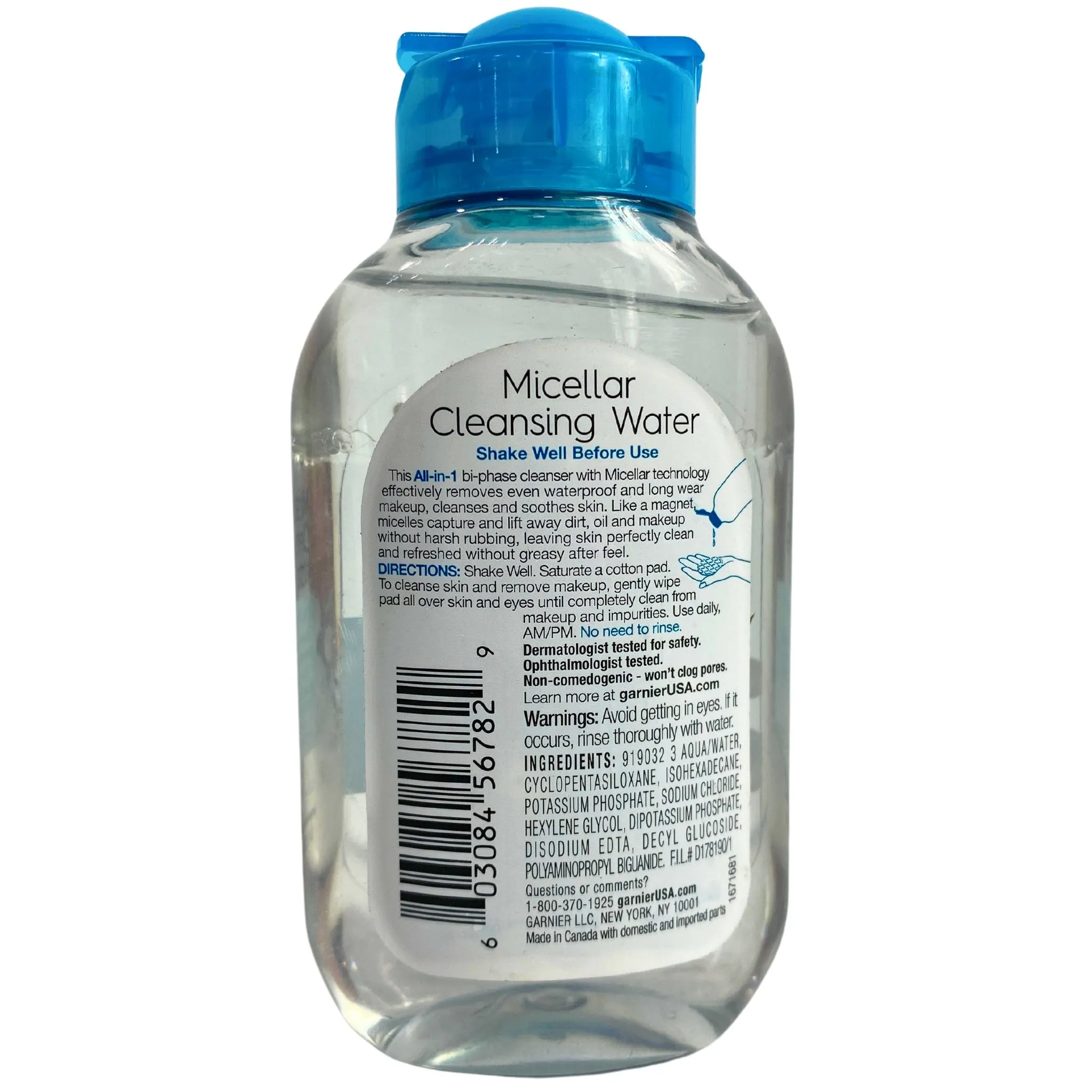 Garnier SkinActive Micellar Cleansing Water All In 1  3.4OZ (35 Pcs Lot)