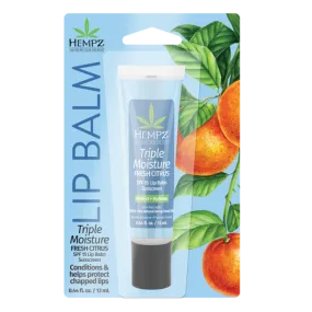 Hempz Triple Moisture Herbal Lip Balm Blister Pack