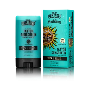 HI-DEFINITION TATTOO SUNSCREEN STICK / SUBLIME LIMITED EDITION SPF 50 – 0.45oz