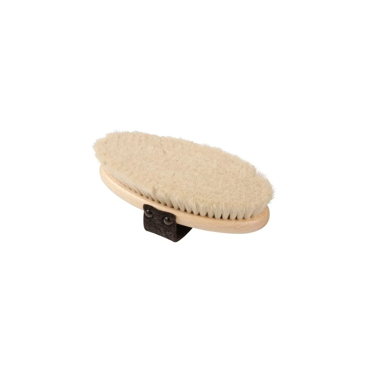 HORSE BRUSH WITH GOAT HAIR BRISTLES 19CM