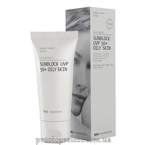 Innoaesthetics Inno-Derma Sunblock UVP 50  Oily Skin - Сонцезахисний крем з матуючим ефектом для жирної шкіри SPF 50 