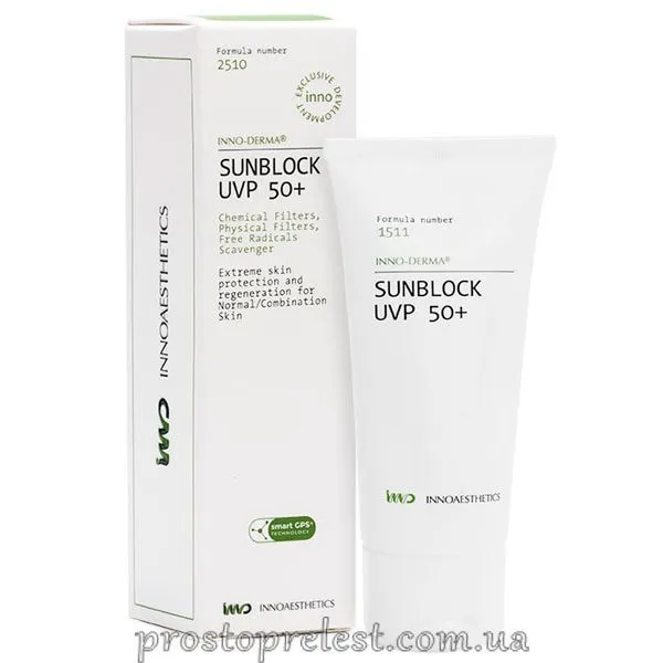 Innoaesthetics Inno-Derma Sunblock UVP 50  - Сонцезахисний крем SPF 50
