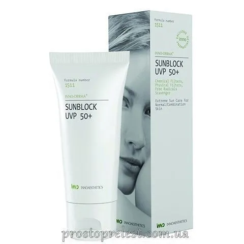 Innoaesthetics Inno-Derma Sunblock UVP 50  - Сонцезахисний крем SPF 50