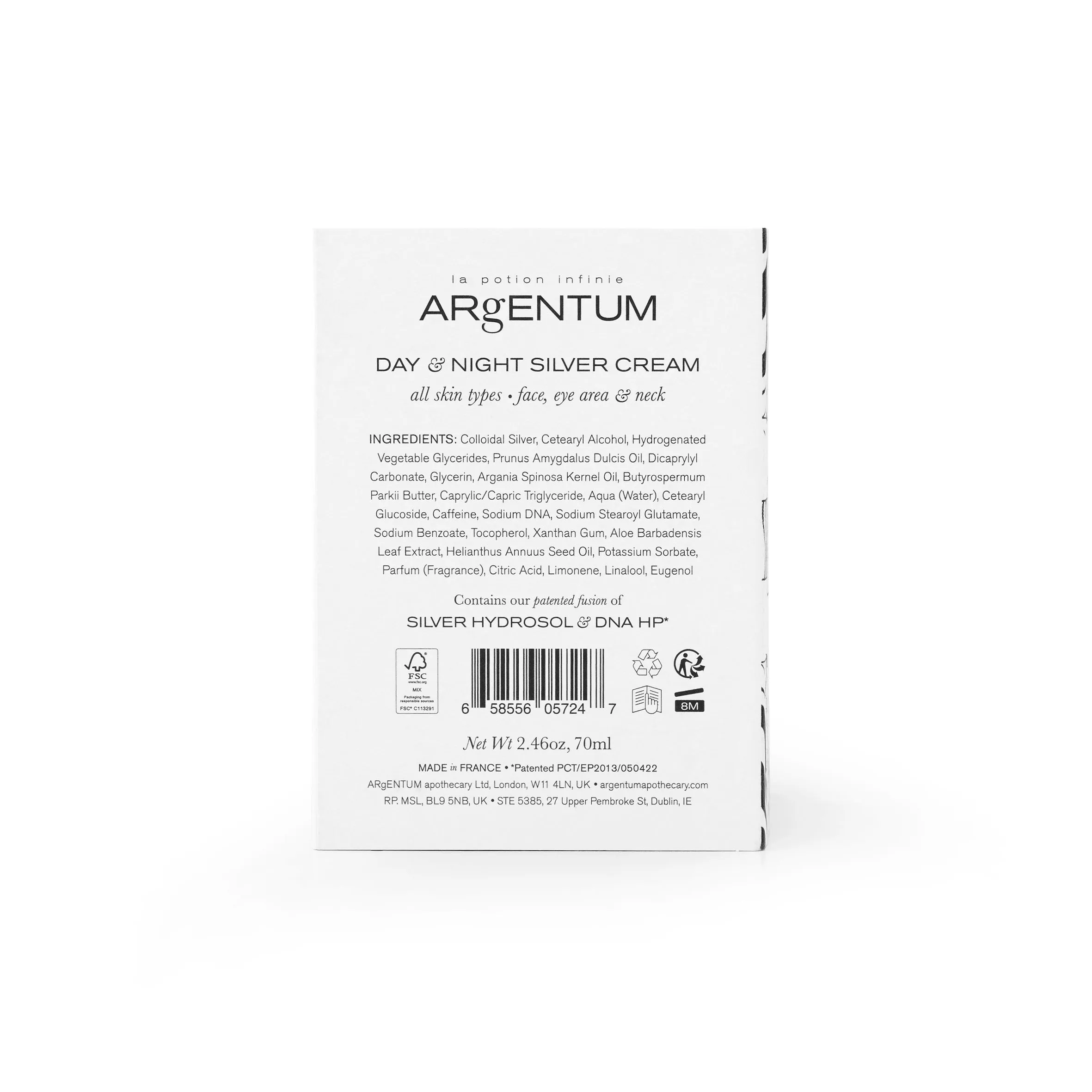 La Potion Infinie | Restorative Day & Night Silver Cream