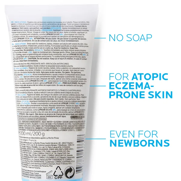 La Roche Posay - Lipikar Syndet AP 