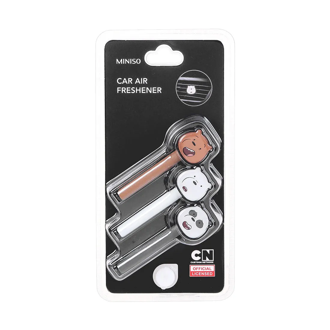 MINISO We Bare Bears Car Air Freshener (Ocean)