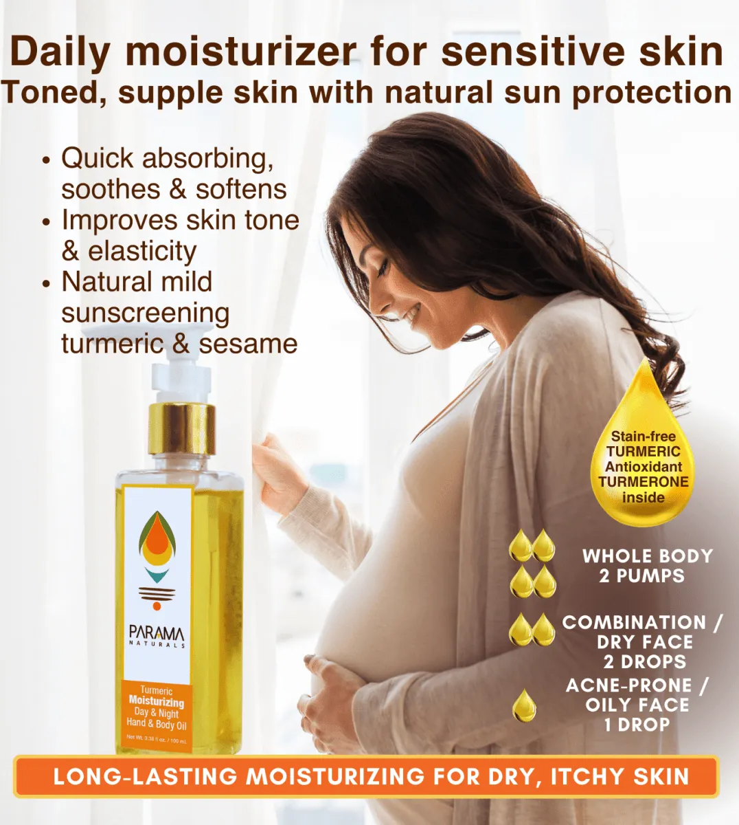 Parama Naturals Baby Shower Gift Set- Mom Premium