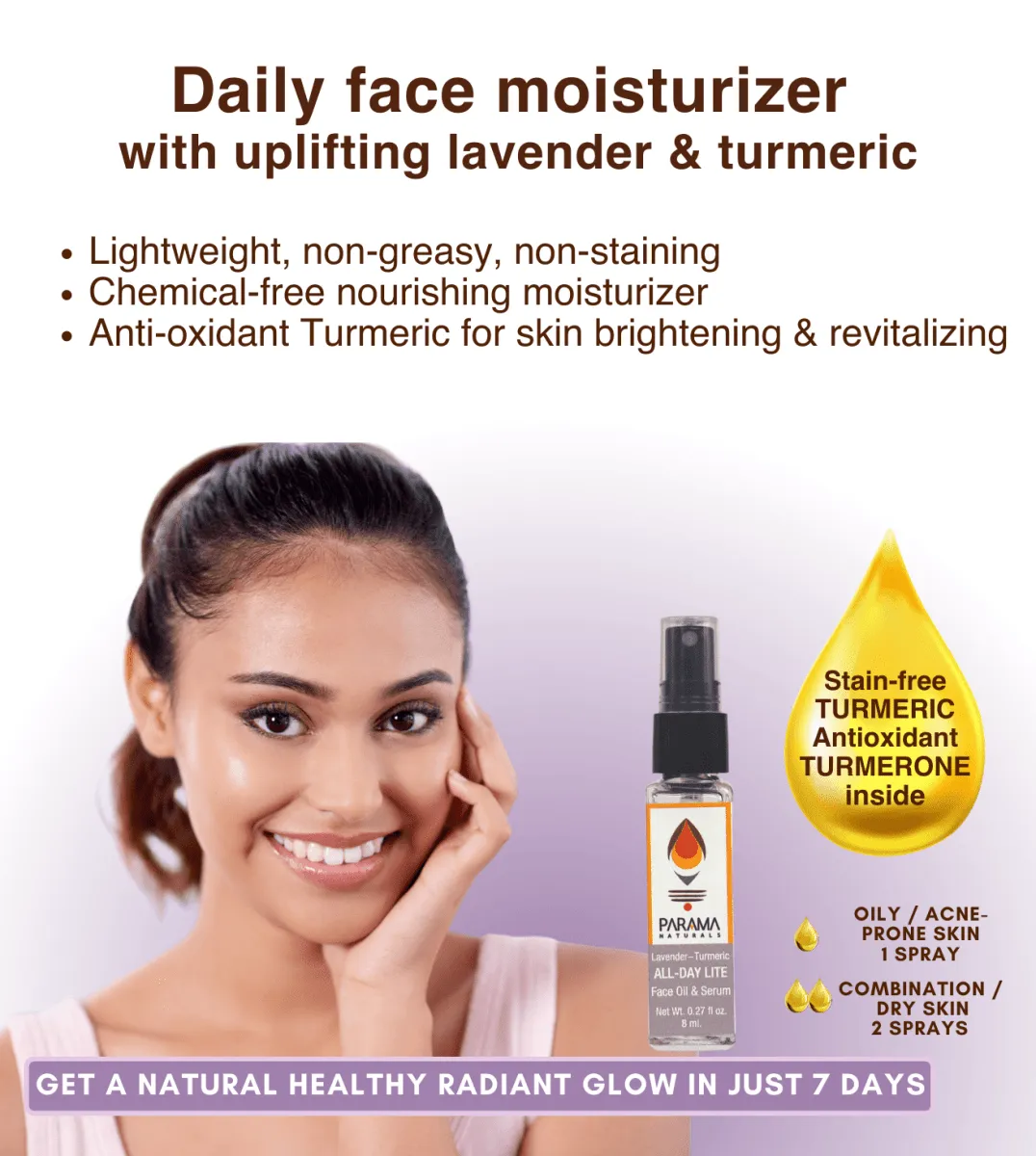 Parama Naturals Lavender Carry- Along Starter Kit