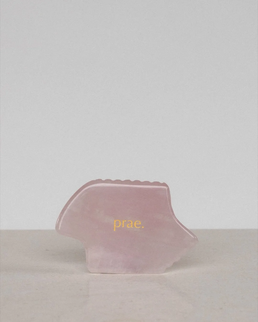 Prae Rose Quartz Gua Sha - Large