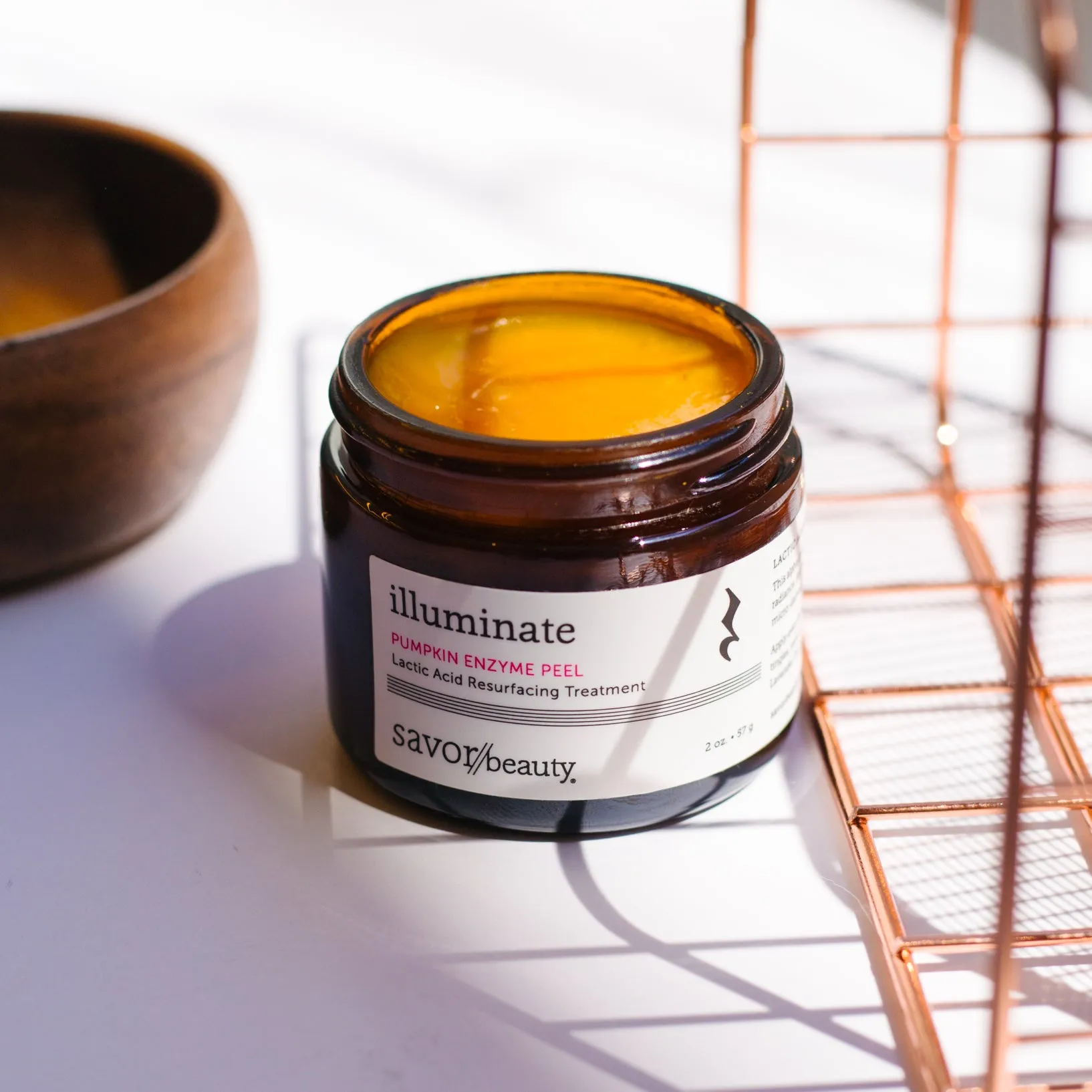 Pumpkin Enzyme Peel: Lactic Acid AHA