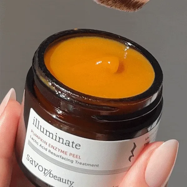 Pumpkin Enzyme Peel: Lactic Acid AHA