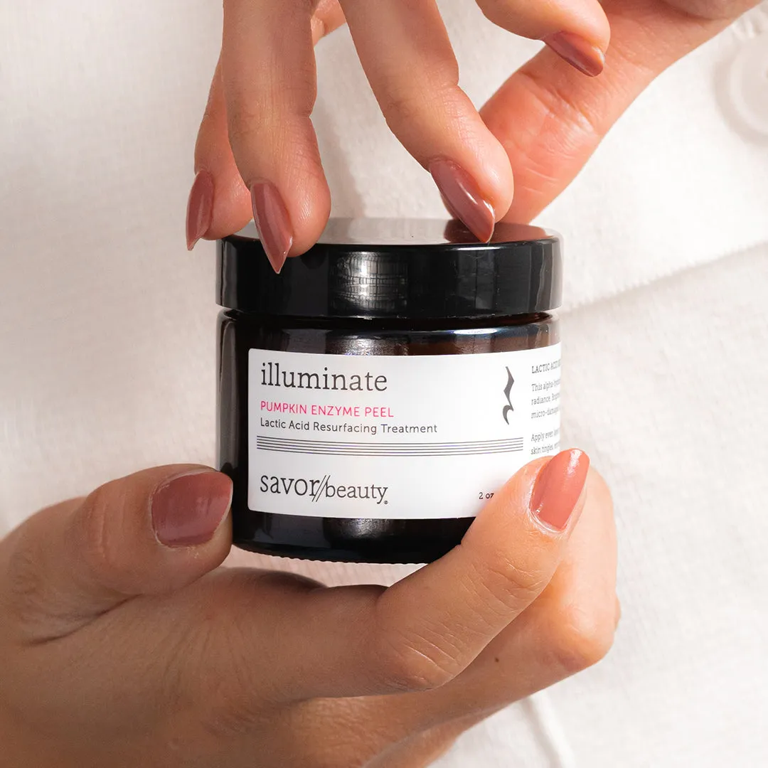 Pumpkin Enzyme Peel: Lactic Acid AHA