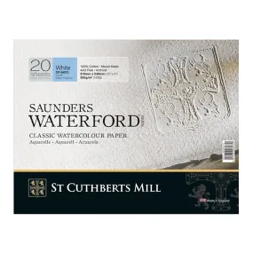 Saunders Waterford Cold Press Watercolor Blocks, Various Sizes