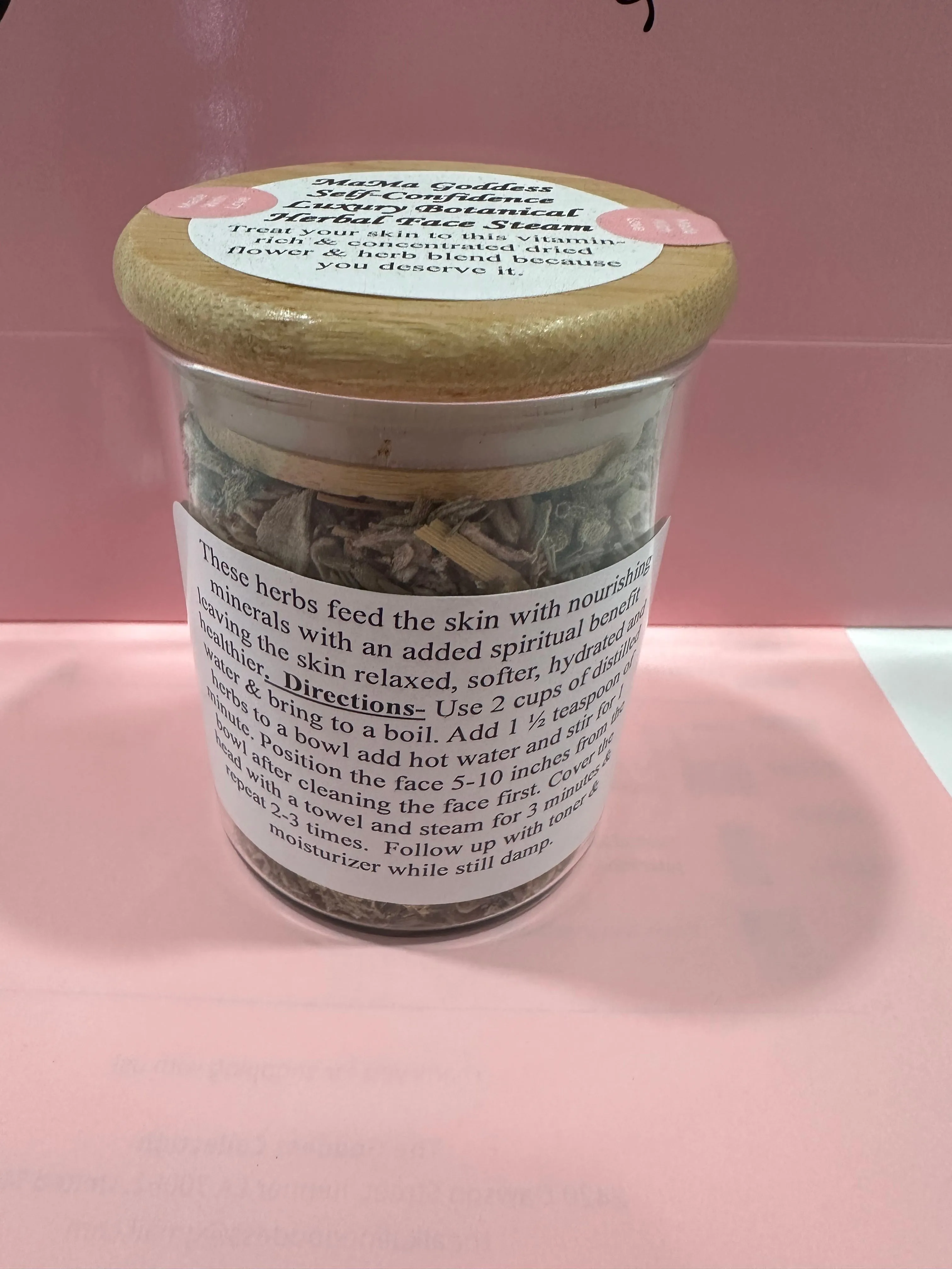Self Confidence Herbal Face Steam