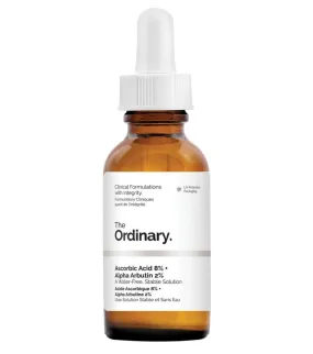 THE ORDINARY

Ascorbic Acid 8%   Alpha Arbutin 2%( 30ml)