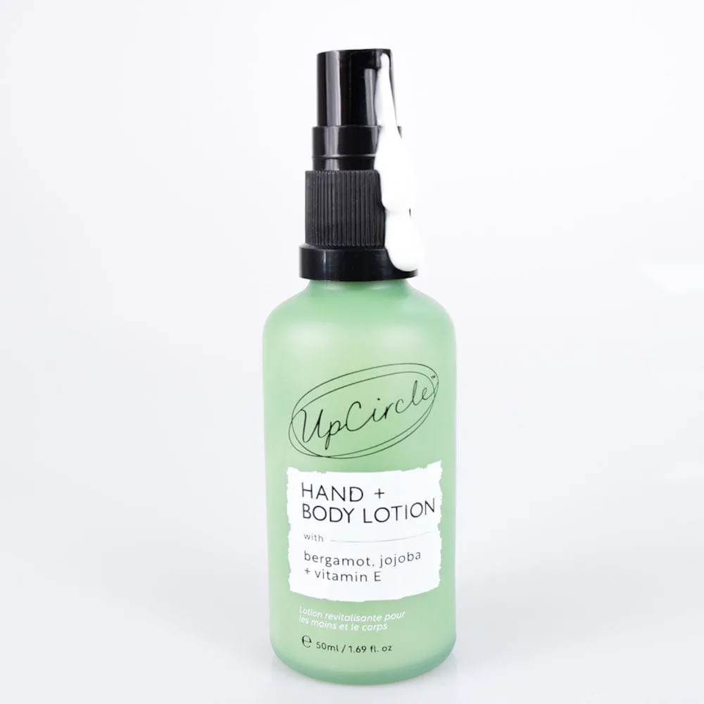 UpCircle Hand & Body Lotion with Bergamot Water Travel Size 50ml