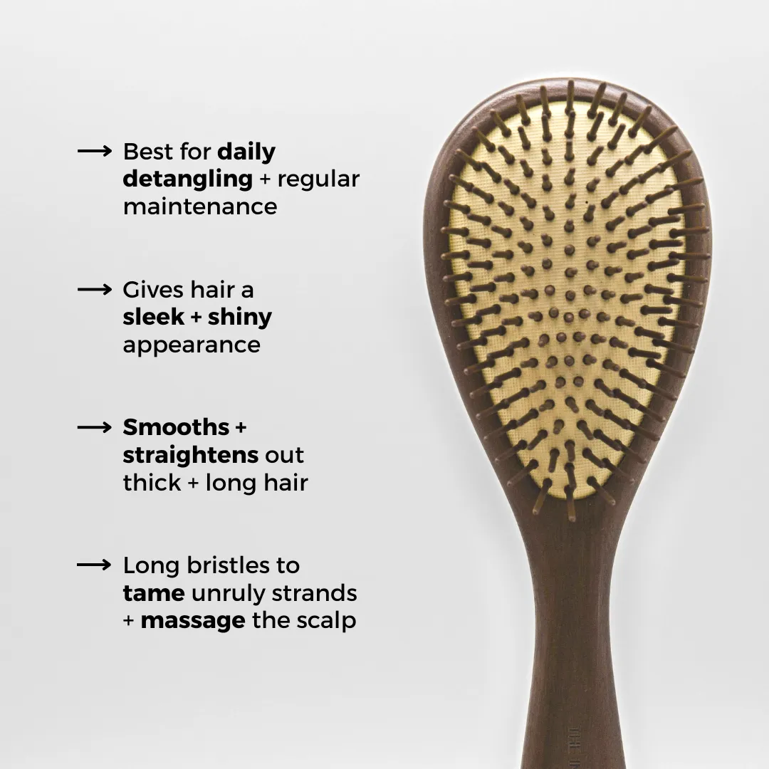 WALNUT TEARDROP BRUSH