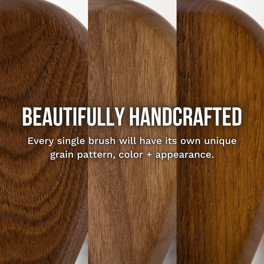WALNUT TEARDROP BRUSH