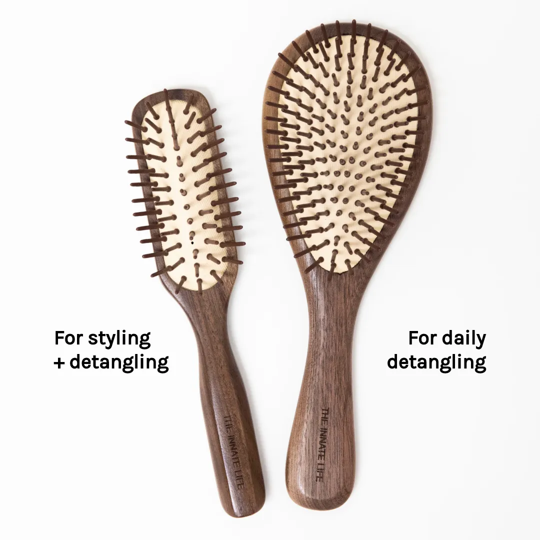WALNUT TEARDROP BRUSH